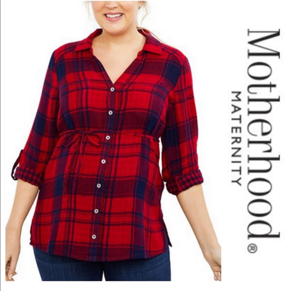 Motherhood Maternity Flannel